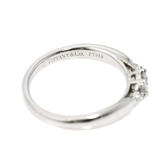 TIFFANY Co. Harmony Diamond Ring Platinum size4.75-5(US) 90277722 - Picture 3 of 8